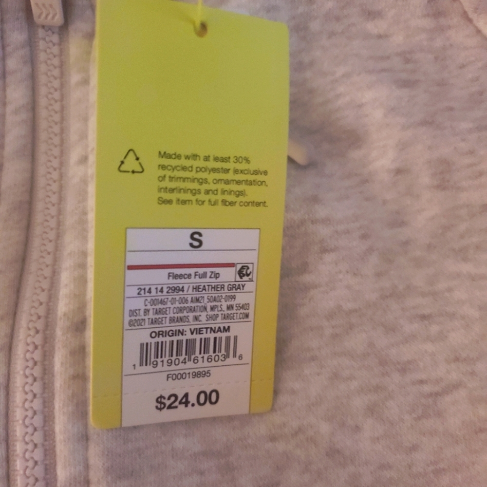 All in Motion fleece hoodie S - Picture 3 of 6